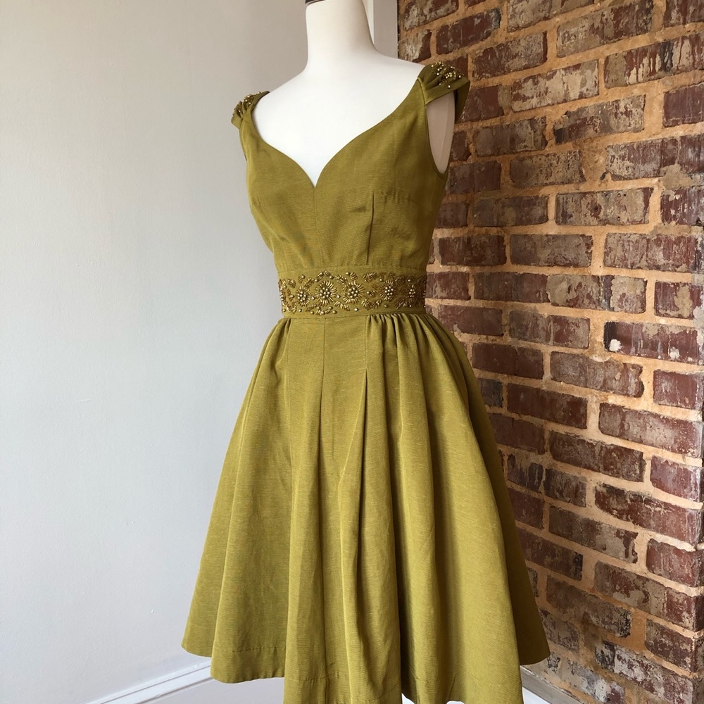 Trashy Diva/Candice Gwinn Eva Maria Dress in olive